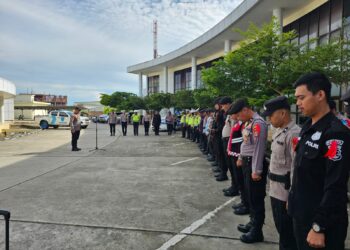 Apel Perdana Operasi Lilin Kayan 2025 Polda Kaltara