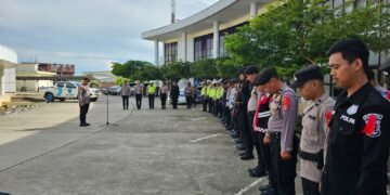 Apel Perdana Operasi Lilin Kayan 2025 Polda Kaltara