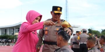 Kapolda Kaltara Pimpin Upacara Kenaikan Pangkat Personel Polri Periode 1 Januari 2026