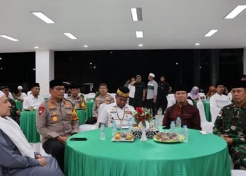 Kapolda Kaltara Ikuti Tausiyah dan Doa Bersama Saat Pergantian Tahun