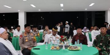 Kapolda Kaltara Ikuti Tausiyah dan Doa Bersama Saat Pergantian Tahun