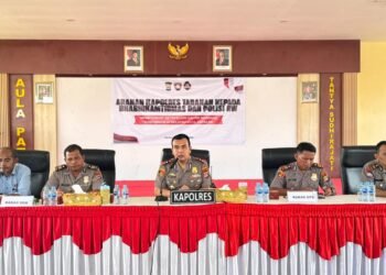 Arahan Kapolres Tarakan, Bhabinkamtibmas Dan Polisi RW Perkuat Deteksi Dini