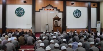 Binrohtal Rutin Tingkatkan Iman Dan Taqwa Personel Polda Kaltara