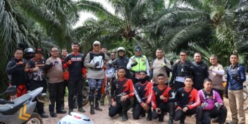 Kapolda Kaltara Pimpin Patroli Roda Dua ke Pelosok Bulungan