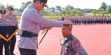 101 Bintara Remaja Lulus Diktuk, Polda Kaltara Gelar Upacara Penyambutan