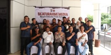 Bidhumas Polda Kaltara Tingkatkan Sinergitas dan Keakraban dengan Insan Pers Lewat Silaturahmi