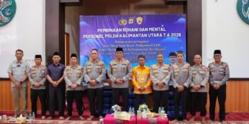 Polda Kaltara Gelar Peringatan Isra Mi’raj Nabi Muhammad SAW, Teguhkan Keimanan dan Ketakwaan Personel Polri