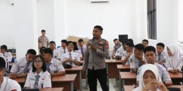 Ditbinmas Polda Kaltara Gelar Police Goes To School, Cetak Pelajar Mitra Kamtibmas