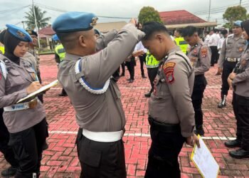 Sejumlah Personel Terjaring Operasi Gaktibplin Polresta Bulungan Polda Kaltara