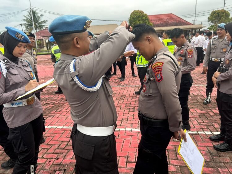 Sejumlah Personel Terjaring Operasi Gaktibplin Polresta Bulungan Polda Kaltara