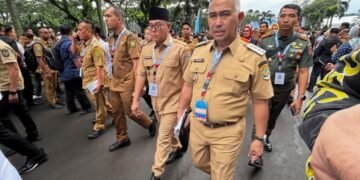 Walikota Tarakan Bersama Wakilnya Kompak Ikuti Rakornas di Bogor