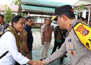 Wujud Sinergi, Kapolda Kaltara Sambut Kunjungan Kerja Menteri Kehutanan