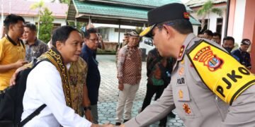 Wujud Sinergi, Kapolda Kaltara Sambut Kunjungan Kerja Menteri Kehutanan