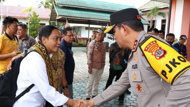 Wujud Sinergi, Kapolda Kaltara Sambut Kunjungan Kerja Menteri Kehutanan