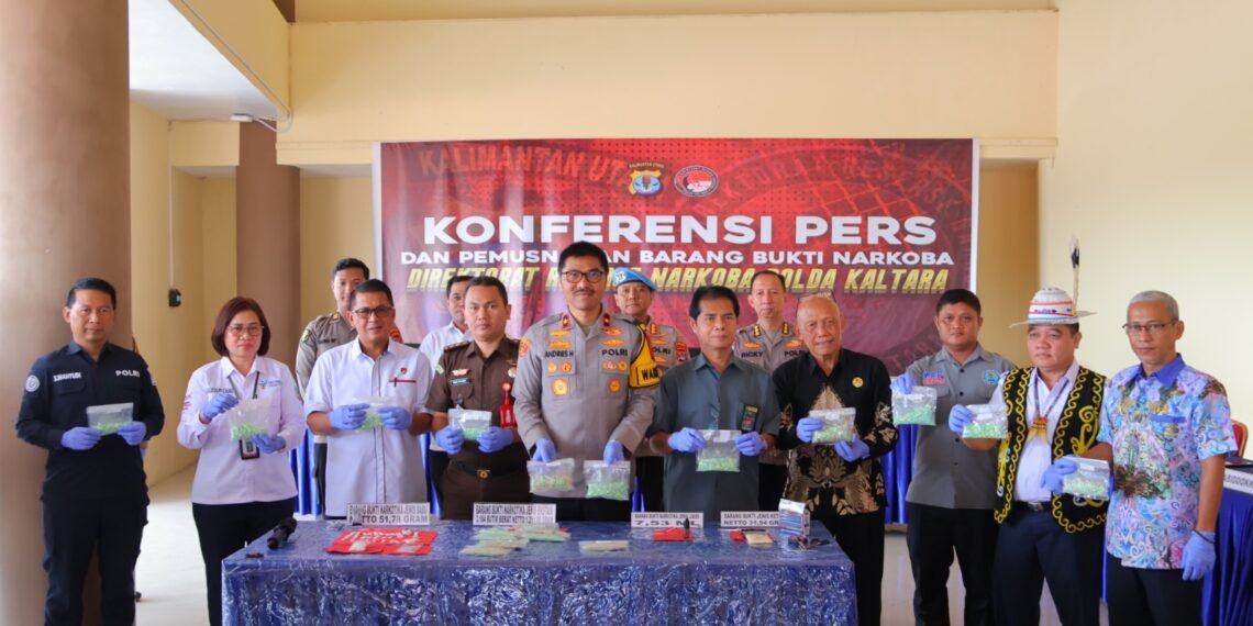 Pimpin Pemusnahan BB Narkotika, Wakapolda Ungkap Januari-Februari Polda dan Jajaran Polres Tangani 44 Kasus