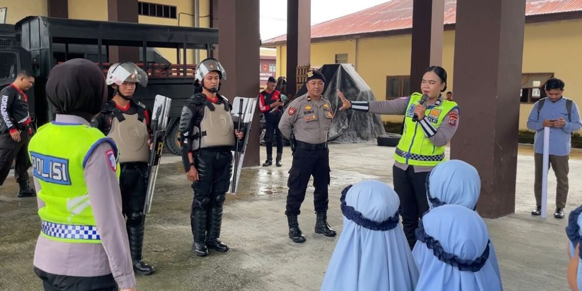 Kenalin Sejak Dini, Ditlantas Polda Kaltara Programkan “Polisi Sahabat Anak”