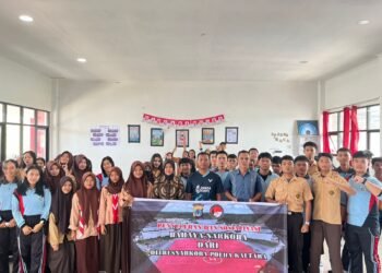 Polda Kaltara Gelar Sosialisasi Bahaya Narkoba di SMA Negeri 2 Tanjung Selor