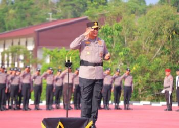 Gelar Upacara Hari Kesadaran Nasional, Kapolda Kaltara Tekankan Integritas dan Profesionalisme