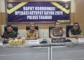 Siapkan Pengamanan Idul Fitri dan Arus Mudik, Polres Tarakan Gelar Rapat Koordinasi
