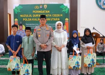 Polda Kaltara Gelar Peringatan Nuzulul Qur’an, Sebagai Momentum Tingkatkan Iman, Takwa, dan Profesionalisme