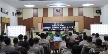 Instruksi Kadivpropam Polri, Kabidpropam Polda Kaltara Berikan Arahan Kepada Personel Polres Nunukan