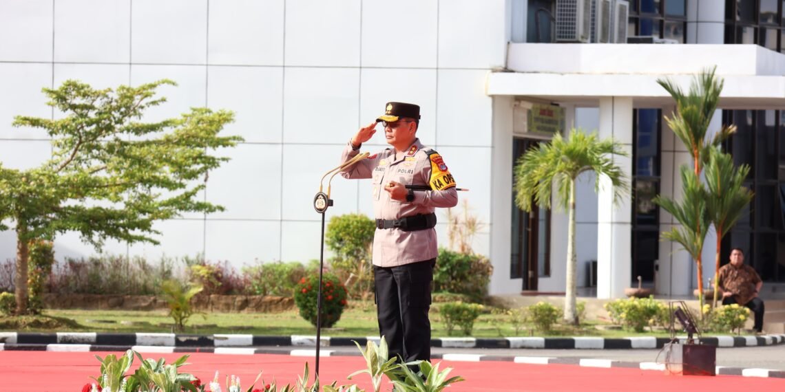 Polda Kaltara Gelar Apel Pasukan Operasi Ketupat 2026, Wujudkan “Mudik Aman Keluarga Bahagia”