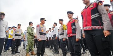 Pimpin Apel Operasi ketupat, Kapolri Instruksikan Jajaran Wujudkan Mudik Aman-Keluarga Bahagia