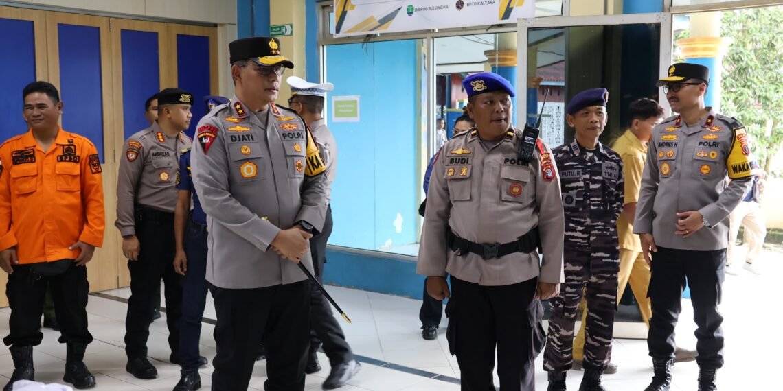 Pastikan Mudik Aman, Kapolda Kaltara Tinjau Kesiapan Pospam dan Posyan di Bulungan