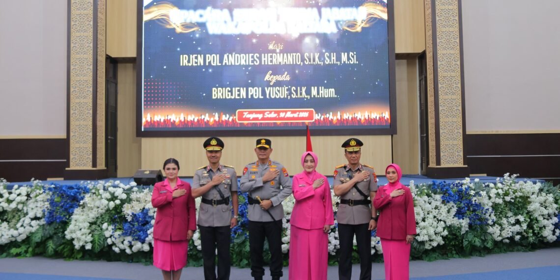 Estafet Kepemimpinan Polda Kaltara, Brigjen Pol Yusuf S.I.K., M.Hum Resmi Menjabat Wakapolda Kaltara