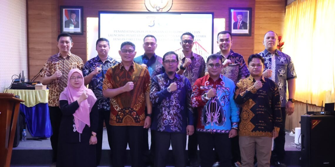 Sinergi Polri dan Akademisi, Polda Kaltara Bersama UBT Resmi Launching Pusat Studi Kepolisian