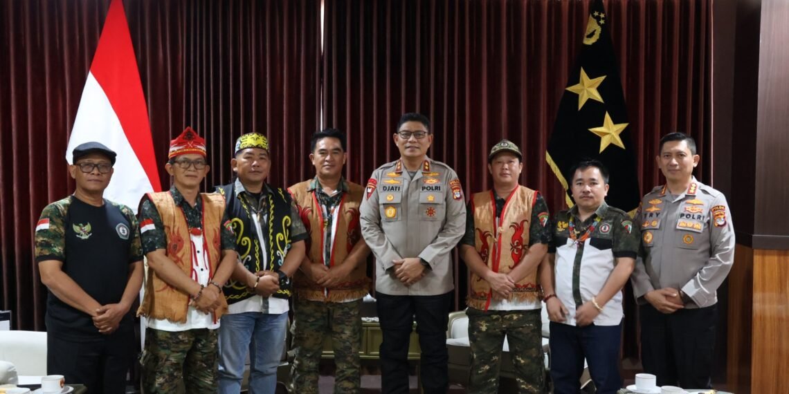 Kapolda Kaltara Terima Audiensi LPADKT, Perkuat Sinergi Jaga Kamtibmas di Tarakan