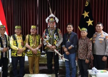 Kapolda Kaltara Terima Audiensi Lembaga Adat Dayak Kenyah, Perkuat Sinergi Jaga Kamtibmas