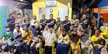 Tingkatkan Keamanan Swakarsa, Polda Kaltara Revitalisasi Satkamling di Sebengkok