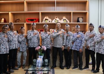 Pererat Silaturahmi, Wakapolda Kaltara Terima Kunjungan Paguyuban Keluarga Lamongan