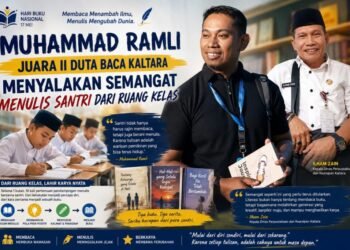 DPK Kaltara Apresiasi Gerakan Literasi Muh. Ramli, Tiga Buku Karya Santri Lahir di Tarakan