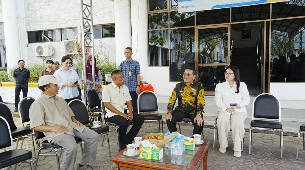 Wagub Tinjau Kantor Bupati Bulungan Pasca Kebakaran, Sampaikan Keprihatinan