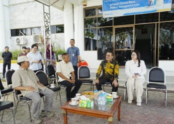 Wagub Tinjau Kantor Bupati Bulungan Pasca Kebakaran, Sampaikan Keprihatinan