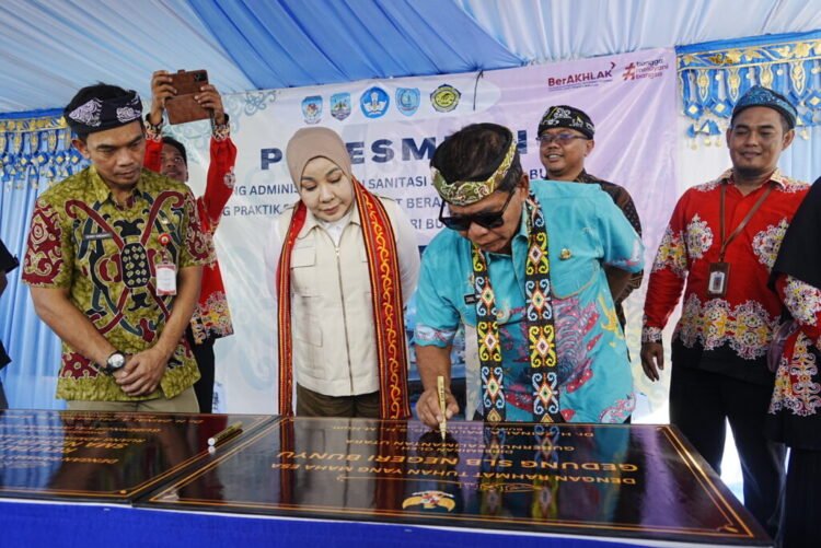 Gubernur Resmikan Sekolah di Bunyu, Tegaskan Pemerataan Pendidikan Hingga Kepulauan