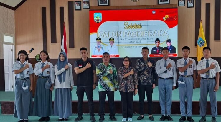 Seleksi Paskibraka Kaltara 2026 Ditutup, Enam Putra Putri Terbaik Lanjut ke Tingkat Nasional