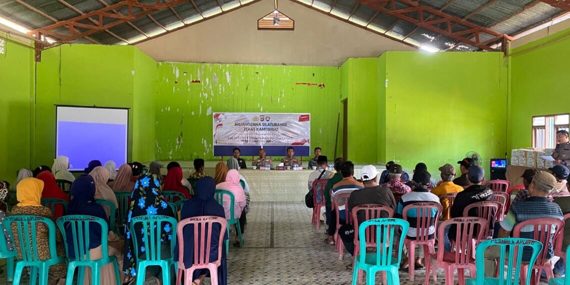Ditbinmas Polda Kaltara Pererat Silaturahmi Lewat Program “Teras Kamtibmas” di Desa Apung