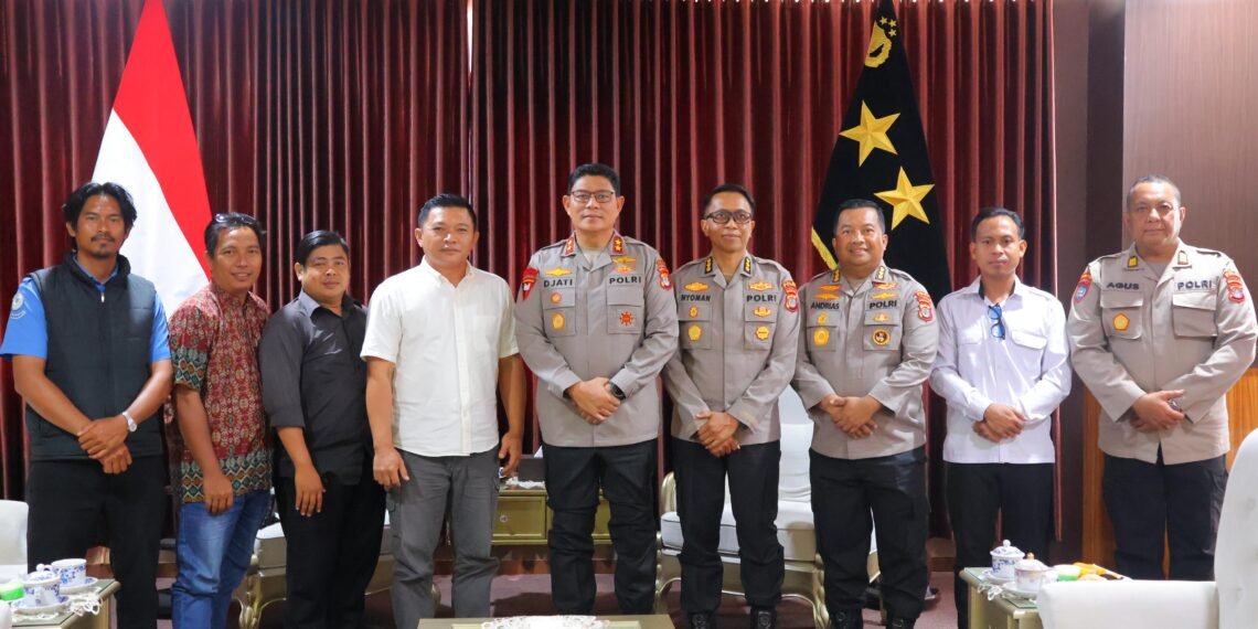 Kapolda Kaltara Terima Audiensi Pengurus APRI, Kolaborasi Jaga Kondusifitas Perairan