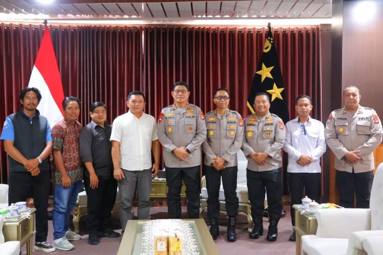 Kapolda Kaltara Terima Audiensi Pengurus APRI, Kolaborasi Jaga Kondusifitas Perairan