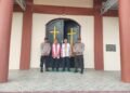 Polres Tarakan Laksanakan Pengamanan Ibadah Kenaikan Yesus Kristus di Sejumlah Gereja