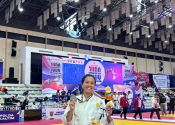 Kejuaraan Judo Piala Kapolri Cup 2026, Polwan Polda Kaltara Berhasil Raih Juara