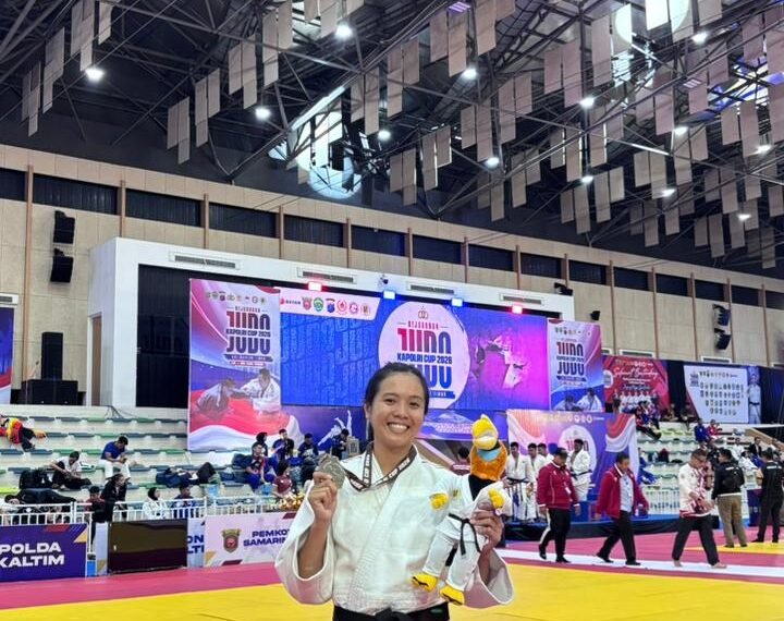 Kejuaraan Judo Piala Kapolri Cup 2026, Polwan Polda Kaltara Berhasil Raih Juara