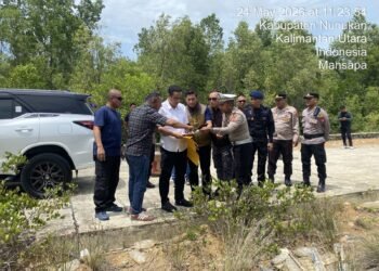 Wakapolda Kaltara Laksanakan Kunjungan Kerja ke Nunukan, Cek Lokasi Tanah Hibah Pembangunan Kantor Polairud