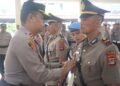 Polres Tarakan Laksanakan Sertijab Kapolsek KSKP dan Penyerahan Jabatan Kasat Resnarkoba