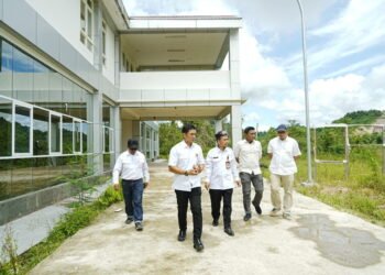 Tinjau Gedung Baru BPSDM, Sekprov Ingin ASN Segera Tempati Fasilitas yang Lebih Layak