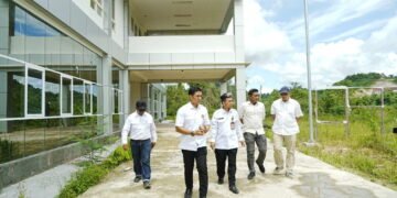 Tinjau Gedung Baru BPSDM, Sekprov Ingin ASN Segera Tempati Fasilitas yang Lebih Layak
