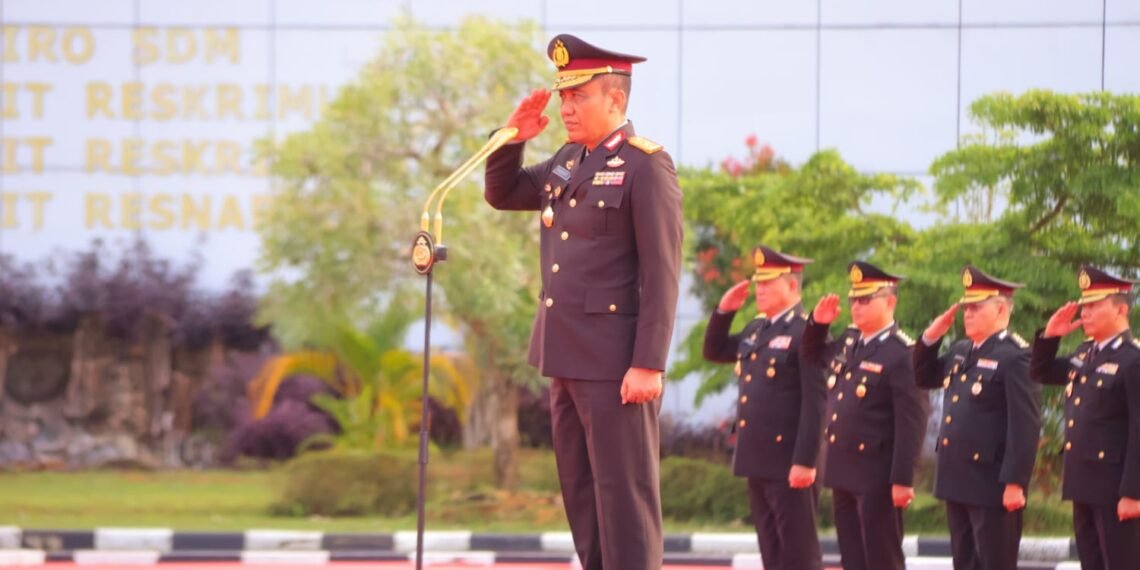 Pimpin Upacara Hari Lahir Pancasila, Wakapolda Sebut Pancasila Pemersatu Bangsa, Fondasi Perdamaian Dunia